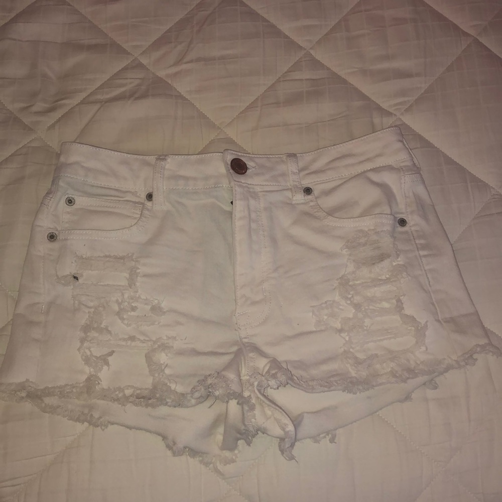 American Eagle Outfitters hi-rise shortie shorts